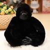 Realistische Gorilla-Plüschpuppe Exquisite Schimpansen-King-Kong-Puppe Dicke Affenpuppe Stofftier Spielzeug Fensterdekoration Weihnachtsgeschenk