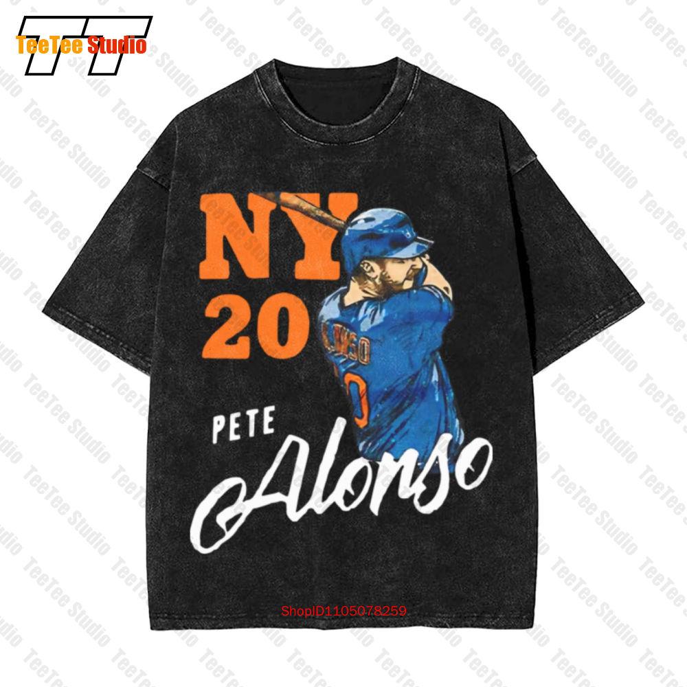 New York Pete Alonso Vintage Oversized TShirt SXLY S