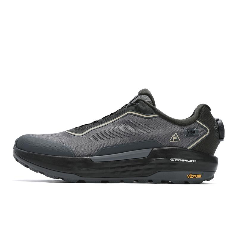 

Fila Boa Explorer 2 Минималистичные Универсальные Горные Дышащие Низкие Функциональные Ботинки для Отдыха Мужская Обувь Черный Серый A12M431205FCL 40.5