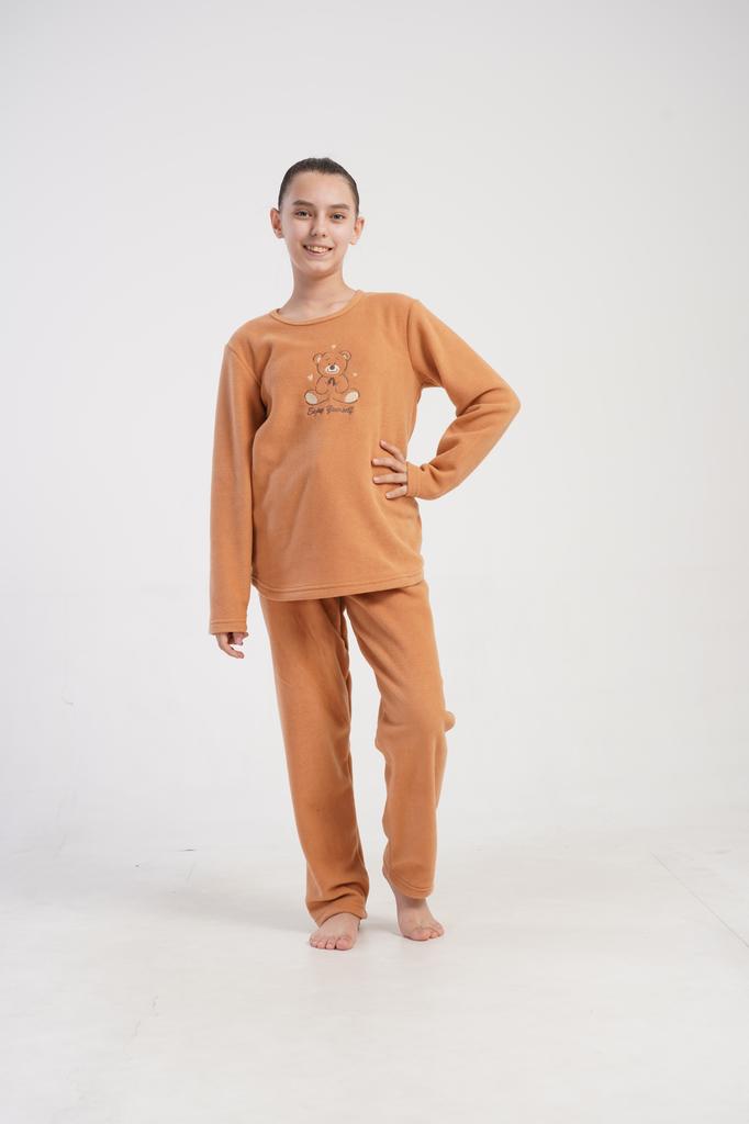 Girls' Cotton Pajama Long Sleeve Long Pants Vienetta 146 11/12