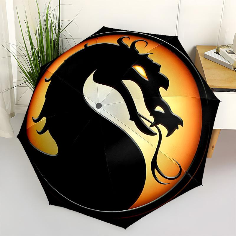

Dragon, Automatic Opening and Closing, 8 rib Structure Portable Umbrella, Suitable for Men and Women in All Seasons Perfect Gift for Holid