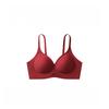 Seamless Bra Women's Smooth Perforated and Breathable Underwear Gathering Bra Comfortable Frameless Bra Push Up Bra