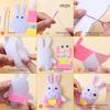 Childrens Nonwoven Fabric Sewing Craft Set Safe Cotton Educational Toy For Creative Bag Design And Motor Skills