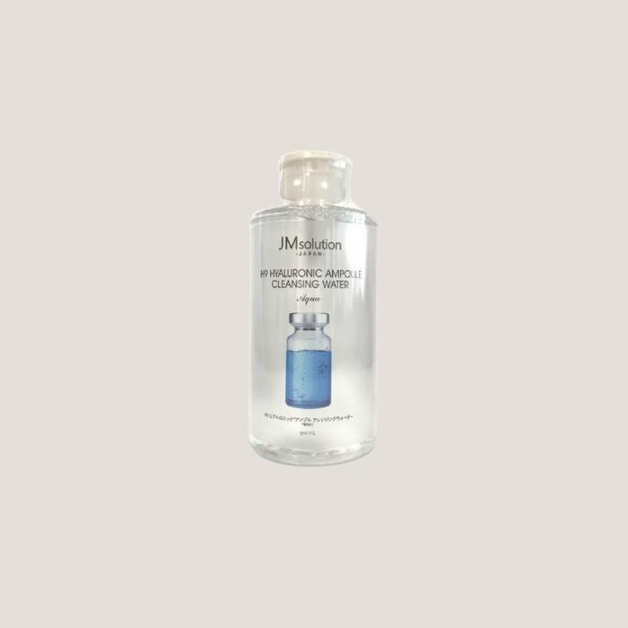 

JM Solution H9 Hyaluronic Ampoule Cleansing Water Aqua 500ml x 2 (43476846)