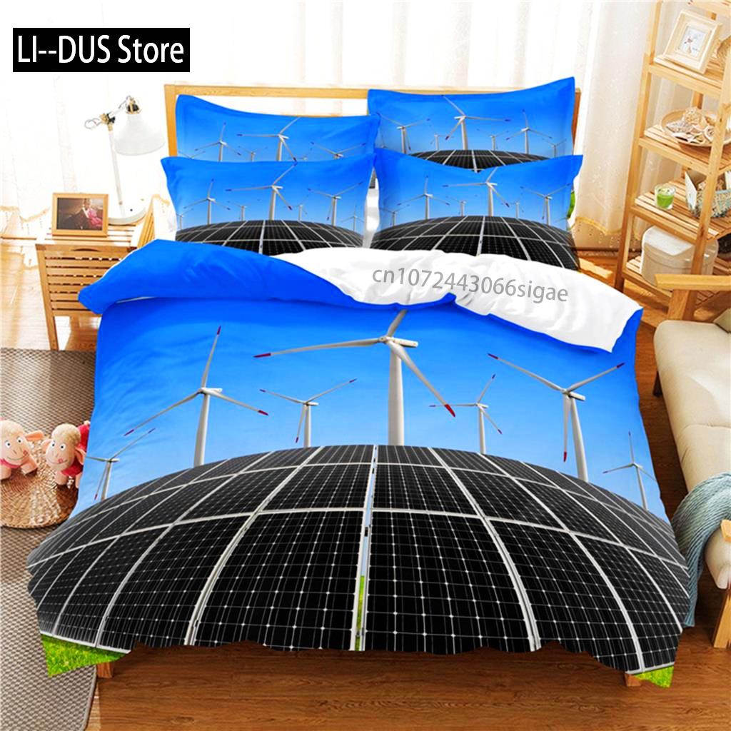 Comforter Beautiful Scenery Bedding Set 3D Bedding Digital Printing Queen Size Bedding Sets Fashion Designs