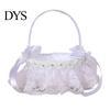 Flower Basket Decorative Eye-catching Romantic Bridal Handheld Girl Wedding Supplies Petals
