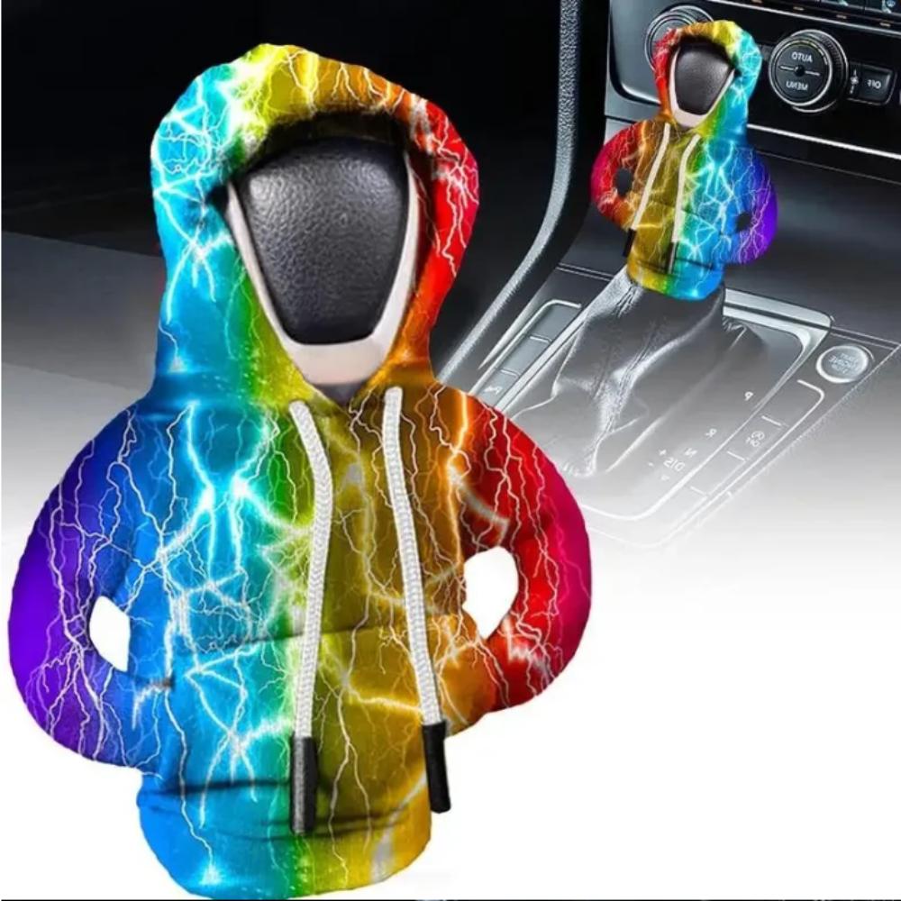 Car Interior Gear Shift Hoodie Cover Soft Shift Cover New Design Knob Hoodie Sweatshirt