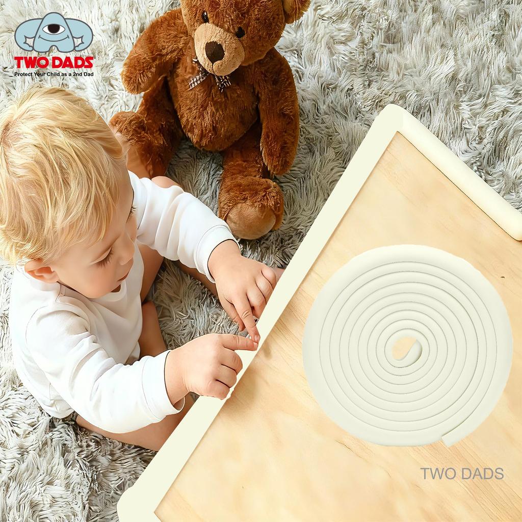 4,6/5,5M Extra dlouhé dětské bezpečnostní nárazníky, Dětský chránič hran pro rohy nábytku, Samolepicí chrániče rohů stolů