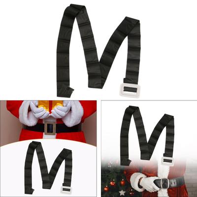 Christmas Santa Belt Waistband Decorative Costume Claus for Xmas