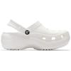 Crocs Classic Platform Clog White Women's 206750-100