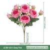 Retro Rose Artificial Flower Arrangement for Living Room & Dining Table Decoration