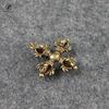 Copper Buddhism Dorje Cross Vajry Pestle Ornaments Home Decorations Accessories Brass Key Chains Pendants Desktop Decor Crafts