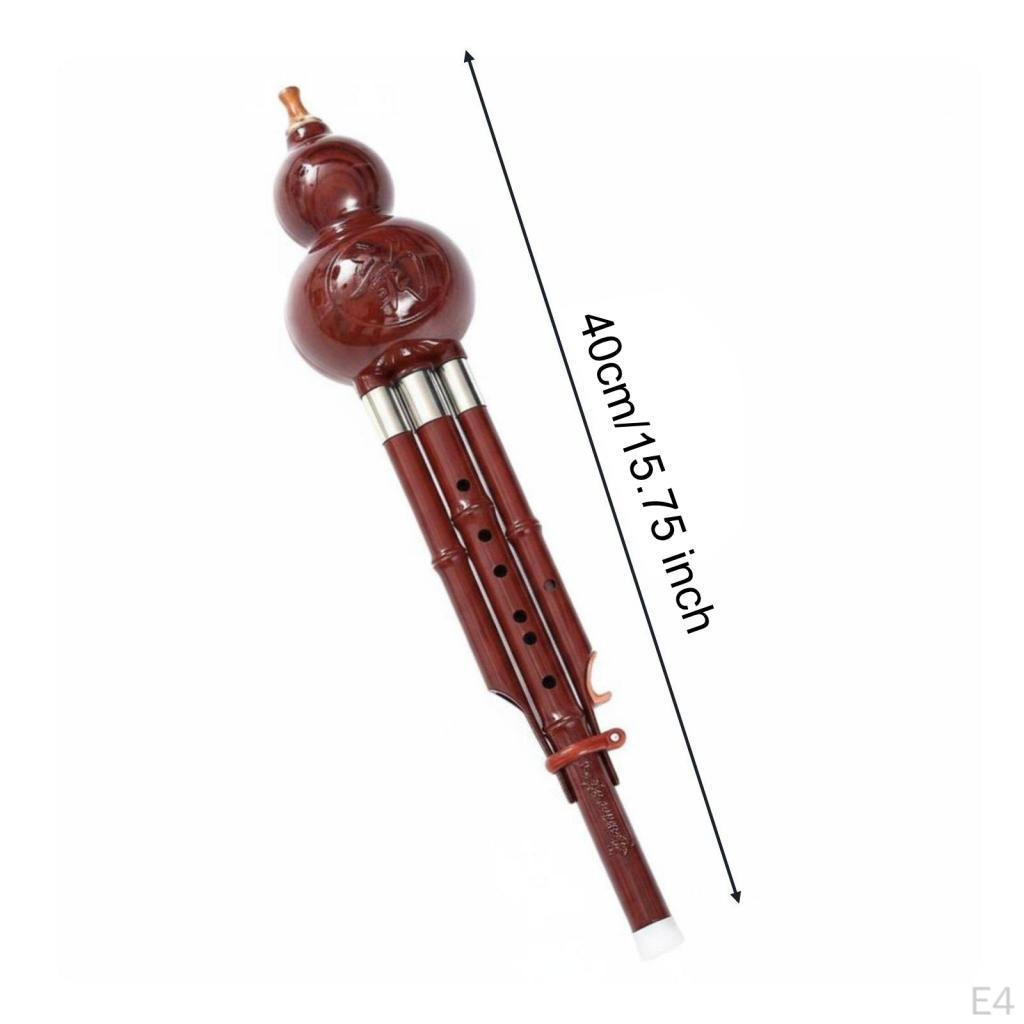 Gourd Flute Chinese Handmade Hulusi Easy to 7Hole Hole Cucurbit Good Airtightness