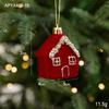 Nordic Luxury Snowflake Christmas Ornaments - Exclusive Flocked Decorations