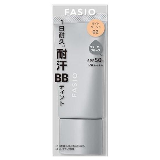 FASIO BB Cream Airy Stay Tint UV 02 Light Beige 30g SPF50+ PA++++