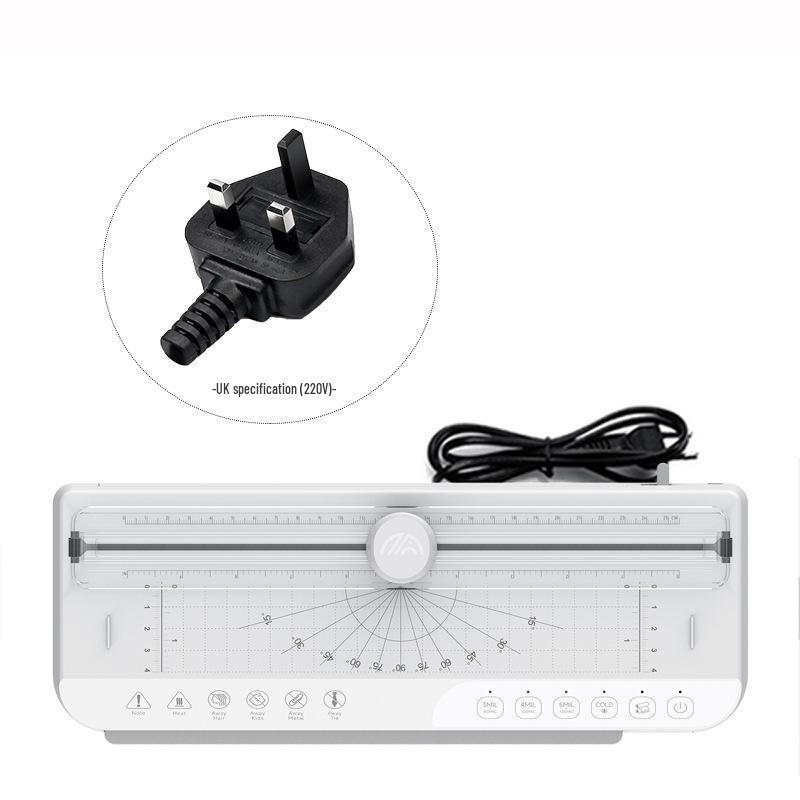 Multifunctional A4 Laminator for Home & Office - Hot/Cold Sealing for Photos