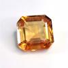 Stunning Natural Painite Orangish Yellow 8-10 Ct Asscher Cut Loose Gemstone