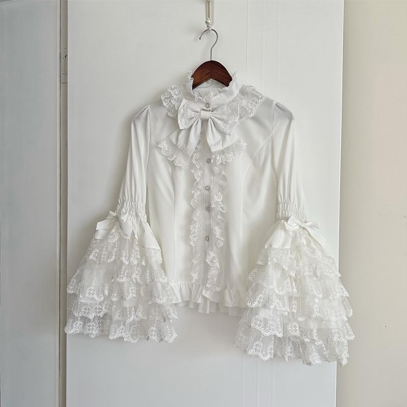 Original Design Korean Girl Lolita Dress Elegant Floral Wedding Gown Women's Strapless Gown Preorder Exquisite Fashionable