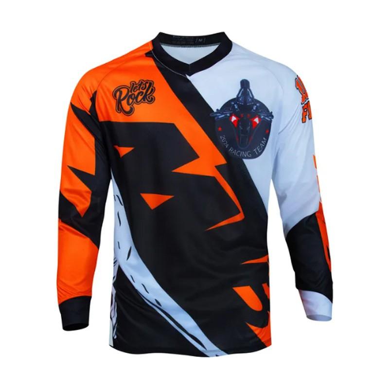Rychleschnoucí dlouhý cyklistický dres pro jízdu na horském kole Outdoorové sporty Unisex