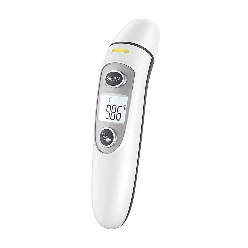 Touchless Infrared Thermometer for Body and Surface Temperature Memory Function & Silent Mode Approved Plastic