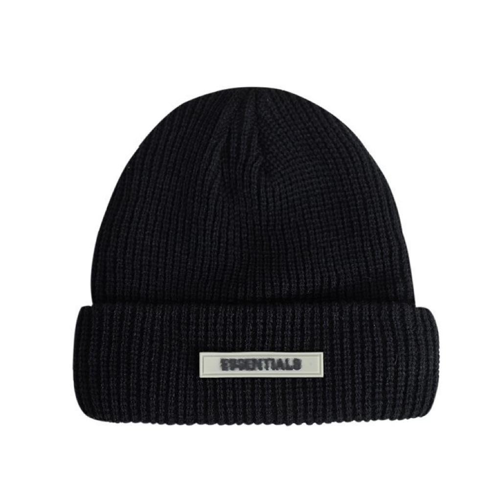 Knitted Hats Winter Mens Caps Women for Ladies Knitted Thick Cap Chaopai Woolen Landlord Guapi Hat 4Colors Motorcycle Equipments