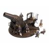 Pit Road 1/35 Scale Grand Armor Series Japanese Army 28cm Howitzer with 4 Artillery Pieces Plastic Model G44