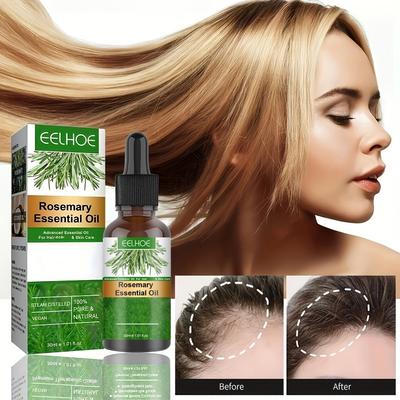 Rosemary Essential Oil Hair Growth Oils Pure Natural 30ML Hair Essential Oils for Nourish Shiny Hair Healthy