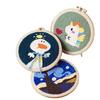 Sewing DIY Tool Punch Needle Kits DIY Handcraft Punch Needle Starter Kit Woolen Embroidery Kit