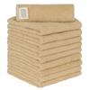 Towel Laboratory Hand Milky Standard Medium Low Fast JapanTechnology [Everyday Simple] #001 Towels, Beige, 10-Count, Type, Weight, Lint, Absorbency,