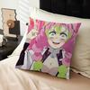 Anime Character Mitsuri Kanroji Pillow Cushion Cover Pillowcase Living Room Sofa Home Decor Customized