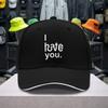 I Hate You Sandwich Cap Unisex Adjustable Baseball Hat Casual Sports Party Gift Street Fashion Personalized Print