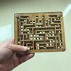 Wooden Labyrinth Games Double Sided Maze for Kids Teens Difficult Brain Teaser Puzzles IQ Test Mind Challenge Educational Toys