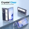Suitable for Samsung Galaxy Z FOLD6 Wristband Mobile Phone Case Transparent One Piece PC Anti Fall Ultra Thin Protective Case