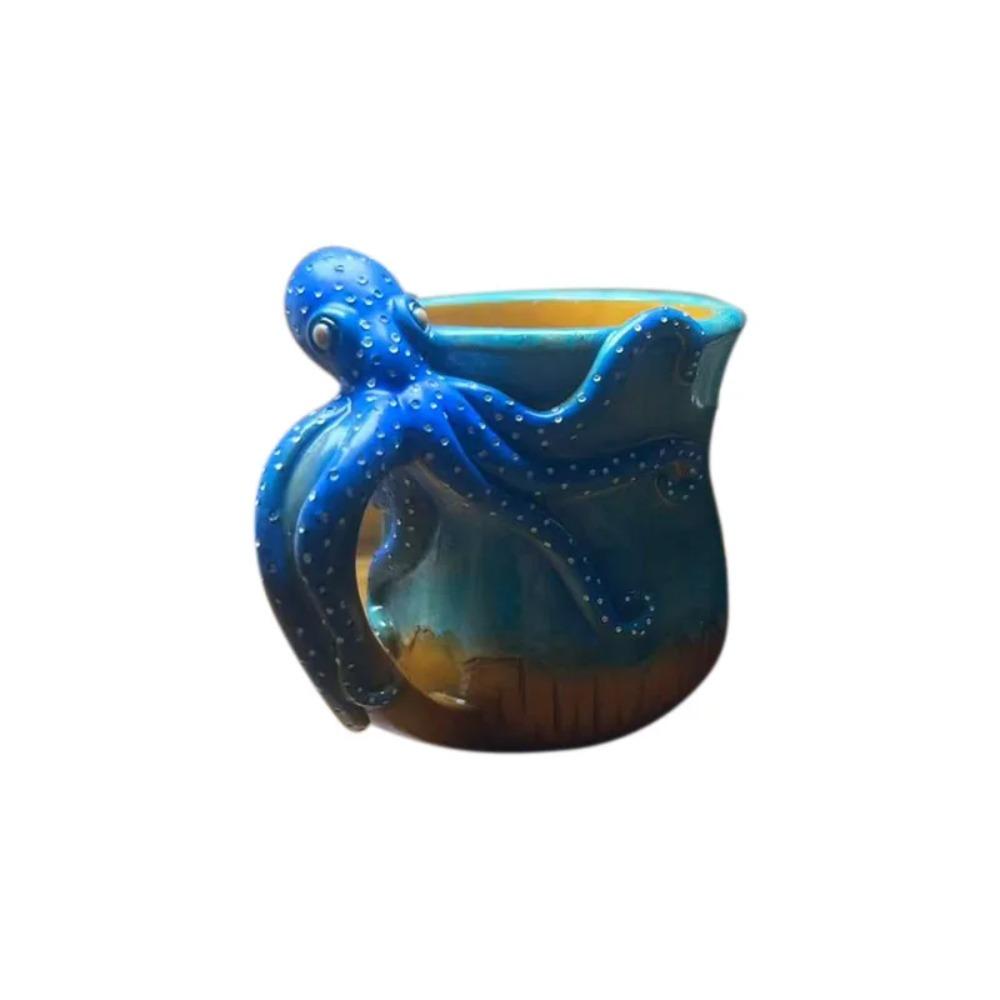 

Кружка Осьминог Морское Существо 3d Осьминог Морские Черепахи Русалки Киты Дельфин Смешные Керамические Кружки Ручная Работа Кофейная Кружка Декорировать