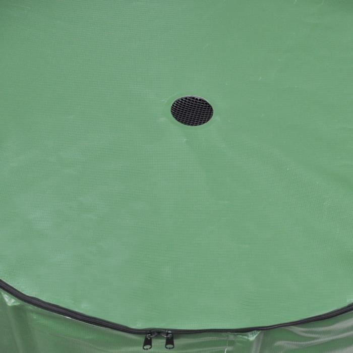 VidaXL Réservoir d'eau de pluie pliable 250 L