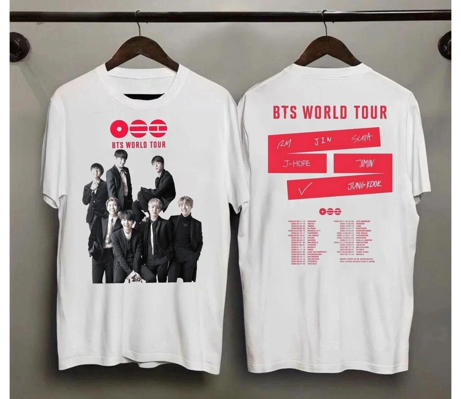 BTS World Tour T-Shirt, Bangtan Comeback 2026 T-Shirt 2XL