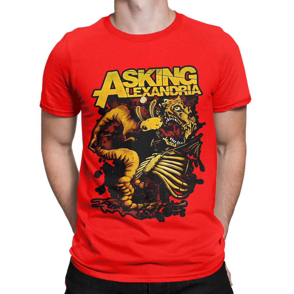 Askings Alexandrias Roll Novelty 100 Cotton TShirt Asking Alexandria Tees Tops For Unisex