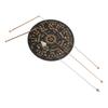 Premium 2 Piece Dowsing Rods Made of 99 9% Copper with Pendulum and Scrying Mat for Interpersonal Relationship Improvement