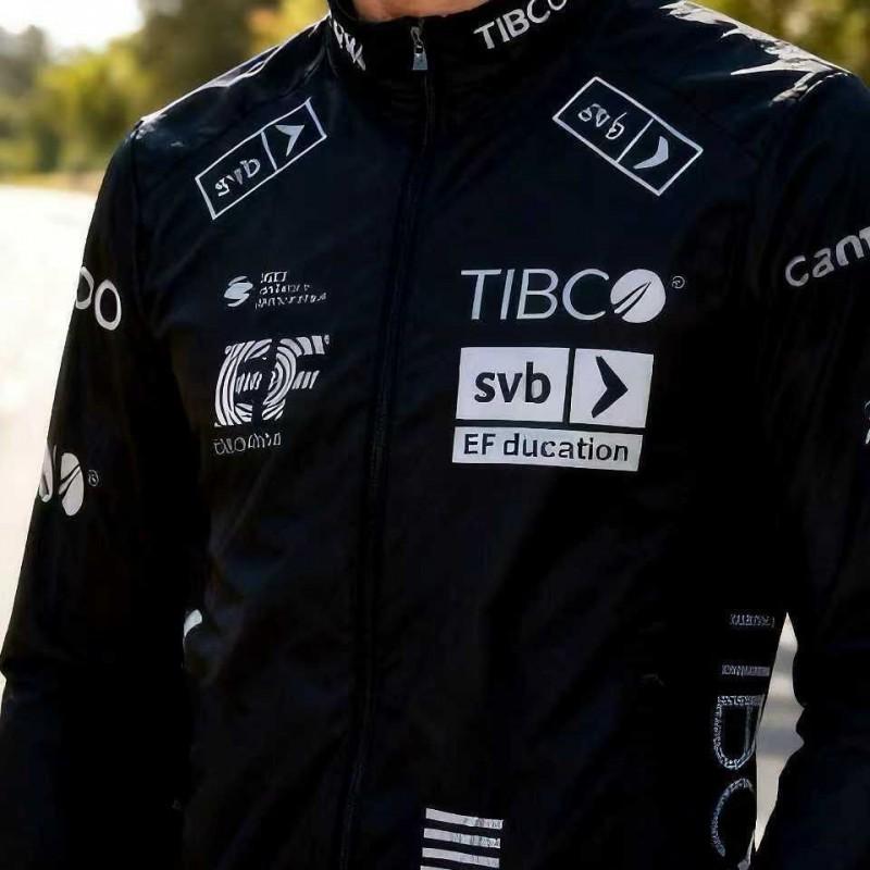 Unisex Windproof Cycling Jacket Long Sleeve Road Bike Outerwear Lightweight Riding Coat
