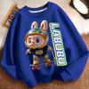 Children's Casual Round-neck Hoodies, Cute Long-sleeved Hoodies for Boys and Girls In Spring and Autumn