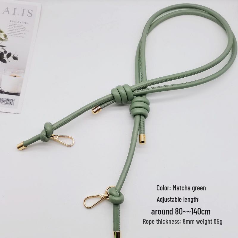 Nastavitelný PU kožený ramenní popruh pro dámské kabelky - Módní DIY doplněk pro nošení přes jedno rameno nebo crossbody