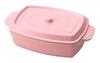 Takenaka Coco Pot Bento Box, Rectangle, Baby Pink, 600ml, Made In Japan, T-76399