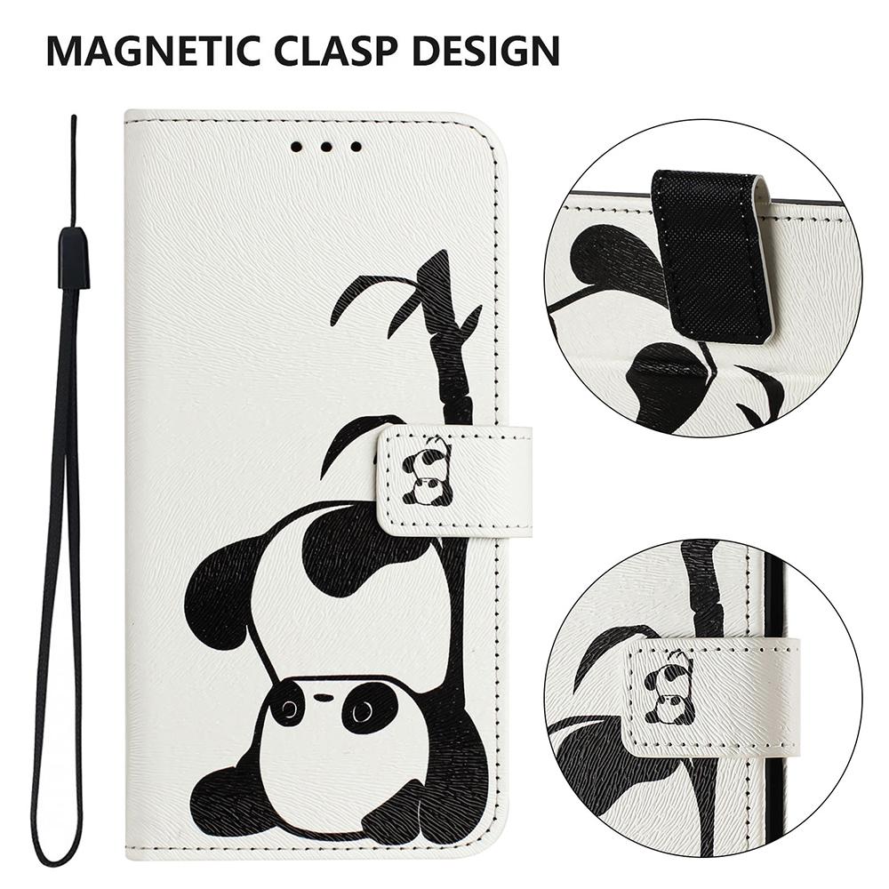 Coloured Drawing Wallet Case for Xiaomi 14T Redmi 14C 13C 12C 11A Redmi Note 14 13 Pro Plus Shockproof Stand Flip Phone Cover