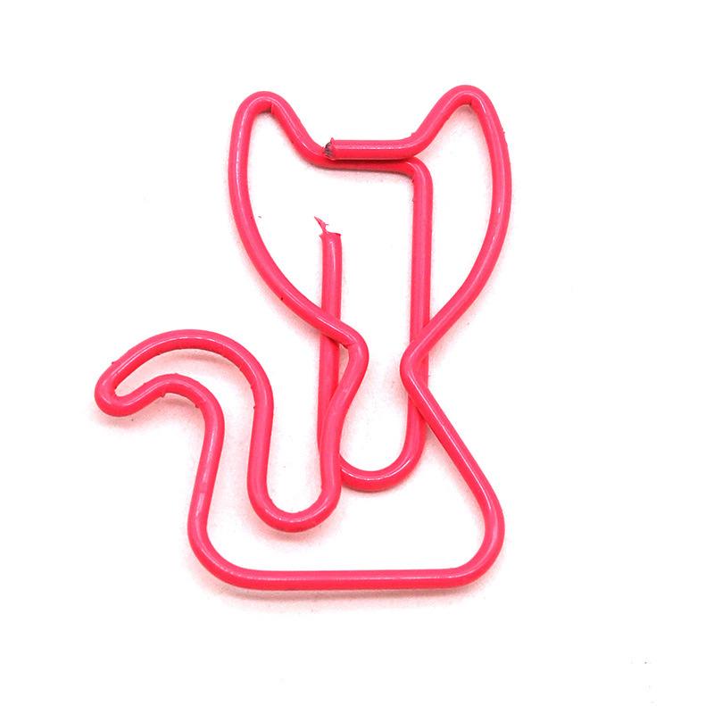 20pcs/set Jelly Color Heart Shape Paper Clips Creative Design Casual Non-sticky Memo Pad Clips Simplicity Bookmark for Book