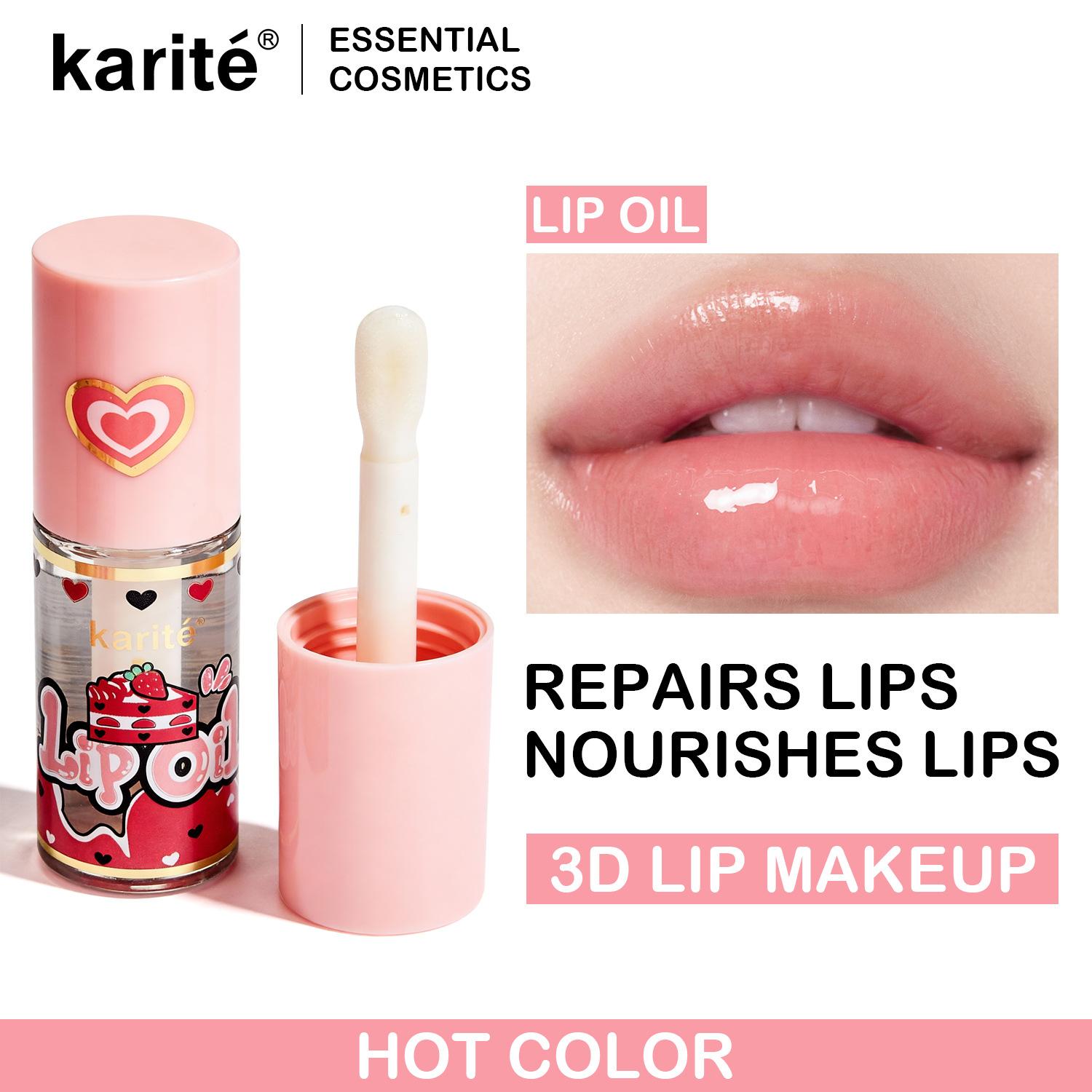Kiss beauty lip oil moisturizing transparent moisturizing lip mask moisturizing lip balm batch 6ML