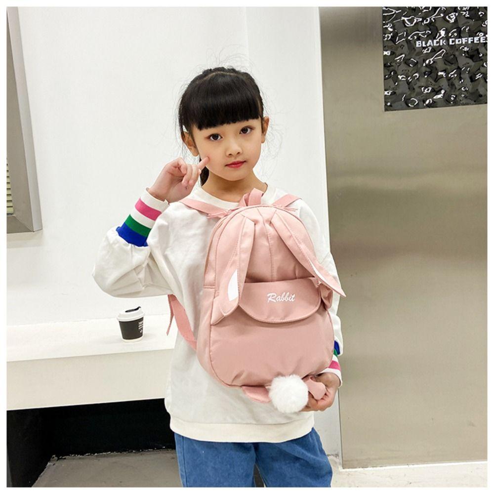 Fashion 20L Portable School Bags Bunny Backpacks Travel Rucksacks