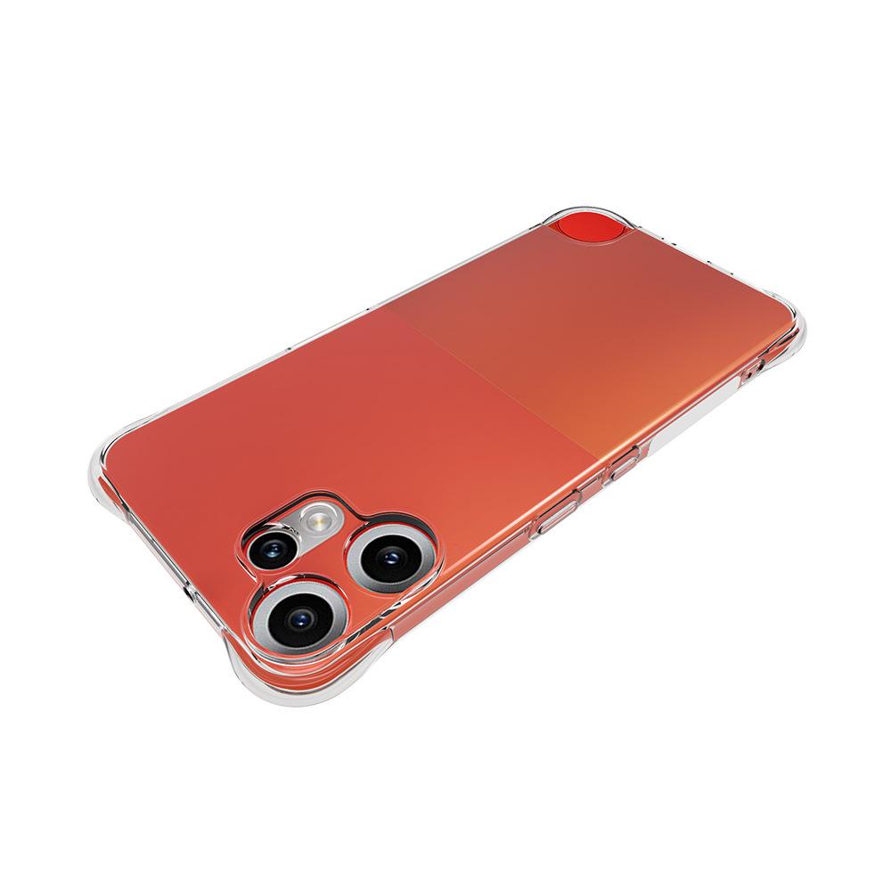 For Nothing CMF Phone 2 Pro Case WANLONFENG WL Series 2.0mm TPU Phone Cover with Tempered Glass Film