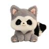 Animals Raccoon Plush Toy Wrist Pad Animal Plush Doll Desk Ornament Sitting Animals Plush  Children