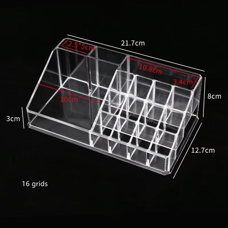 3 Löcher Transparent Acryl Make-up Pinsel Werkzeug Kosmetik Make-up Aufbewahrungsbox Etui Make-up Pinselhalter Tisch Organizer Make-up Werkzeug