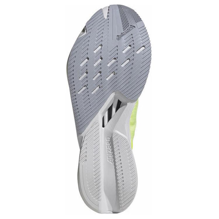 New Adidas Adizero Boston 12 Lucid Lemon Core Black Silver Metallic JQ2553